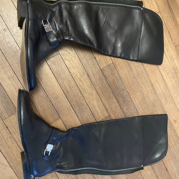 Coach zip up knee-high boots - Picture 3 of 5